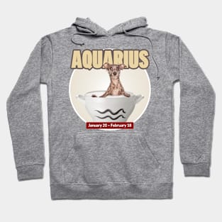 Aquarius - Birth Signs for Dogs Hoodie